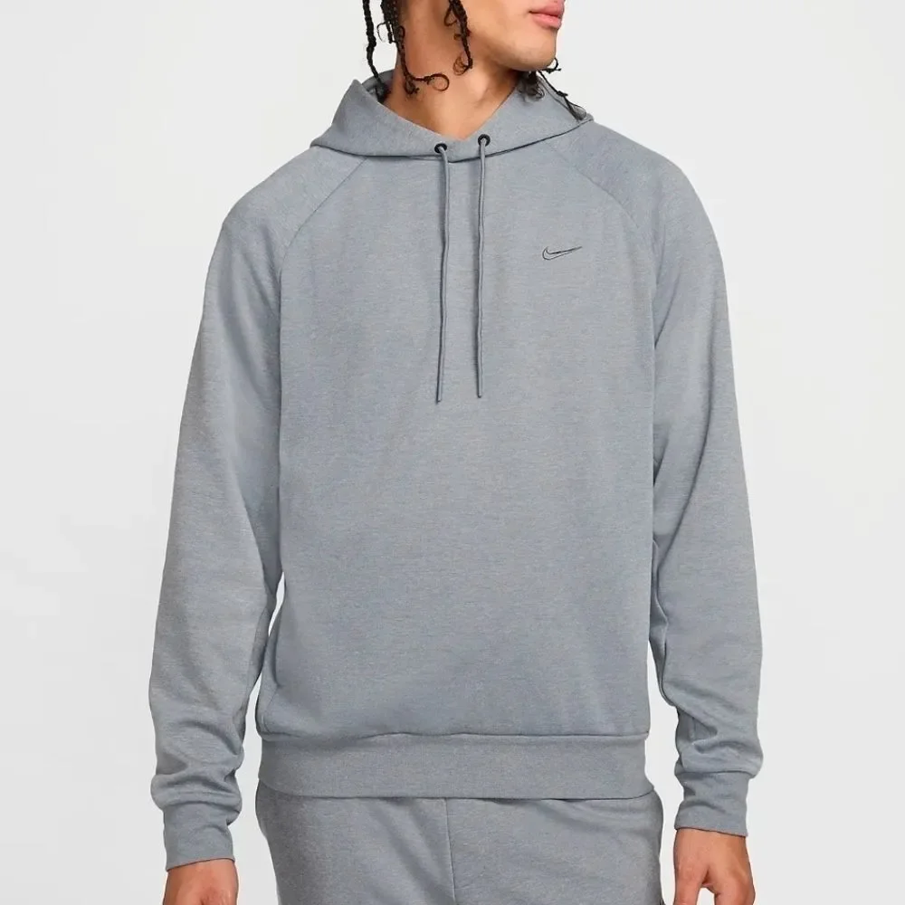 Nike Men's Dri-FIT UV Pullover Versatile Hoodie Cool Grey FZ0969-065 Size XXL